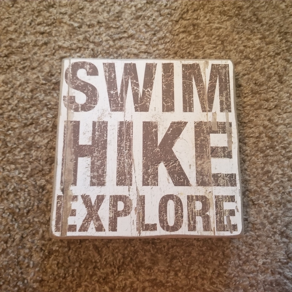 Home Decor wooden sign